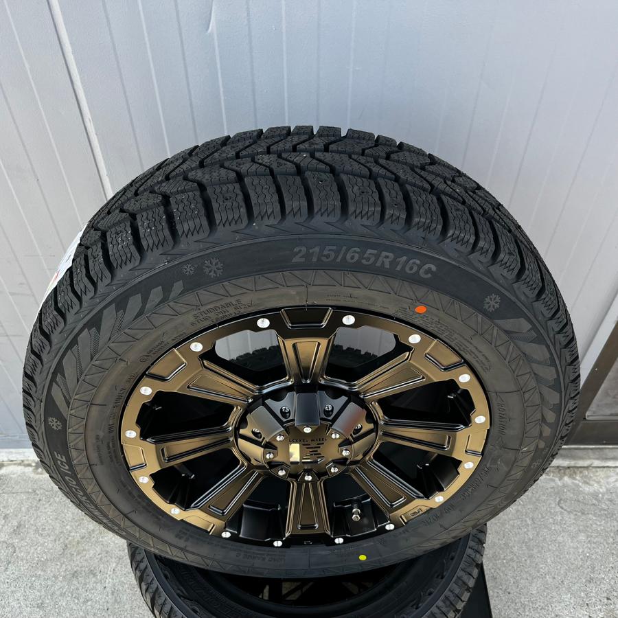 ICE BLAZER 【在庫処分】ハイエース スタッドレス 16インチ 車検対応 