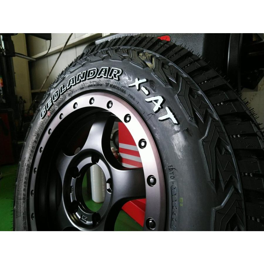 ジムニー サマータイヤ ヨコハマ ジオランダー X-AT 195R16 JB64 JB23