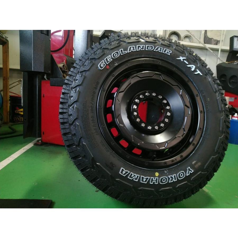 ジムニー サマータイヤ ヨコハマ ジオランダー X-AT 195R16 JA12 JA11