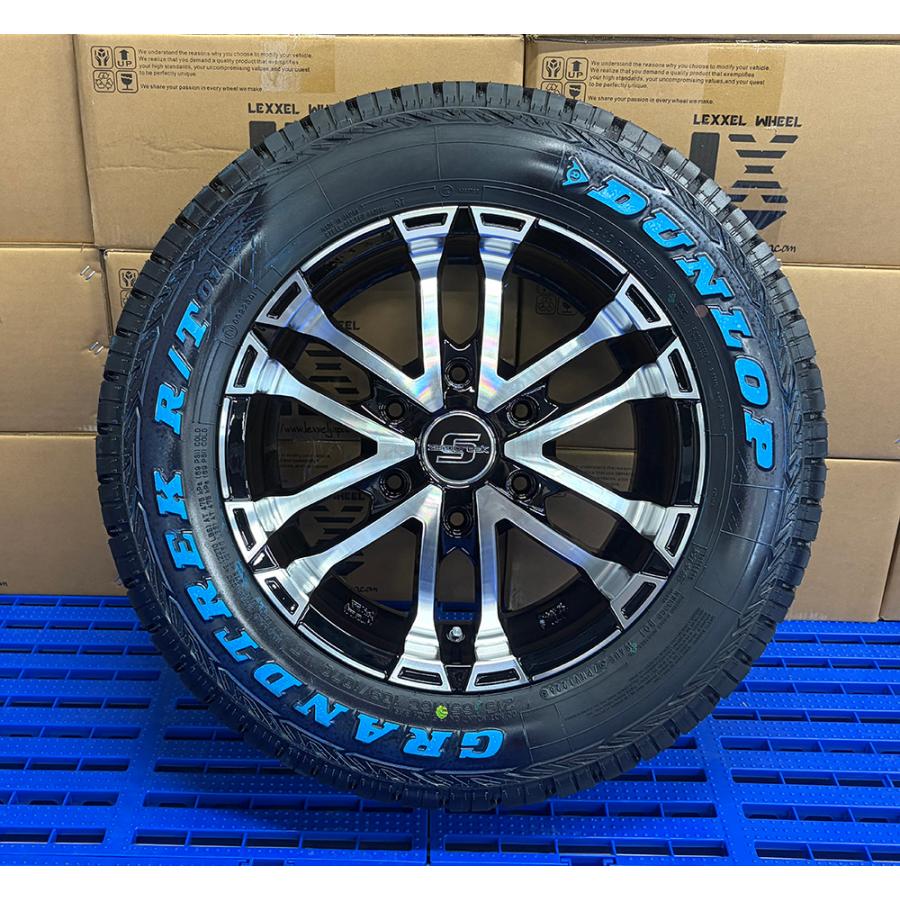 GRANDTREK 200系 ハイエース 16インチ タイヤ ホイール / DUNLOP