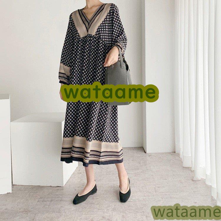有名なブランド Vネックワンピボヘミア風スカート 長袖 マキシワンピース きれいめ 春夏新作 40代ワンピース レディース ワンピース オシャレ韓国風 50代 30代 大人 お出かけ ワンピース 商品到着後レビューと評価を書く 問い合わせページ にご連絡頂ければ送料無料