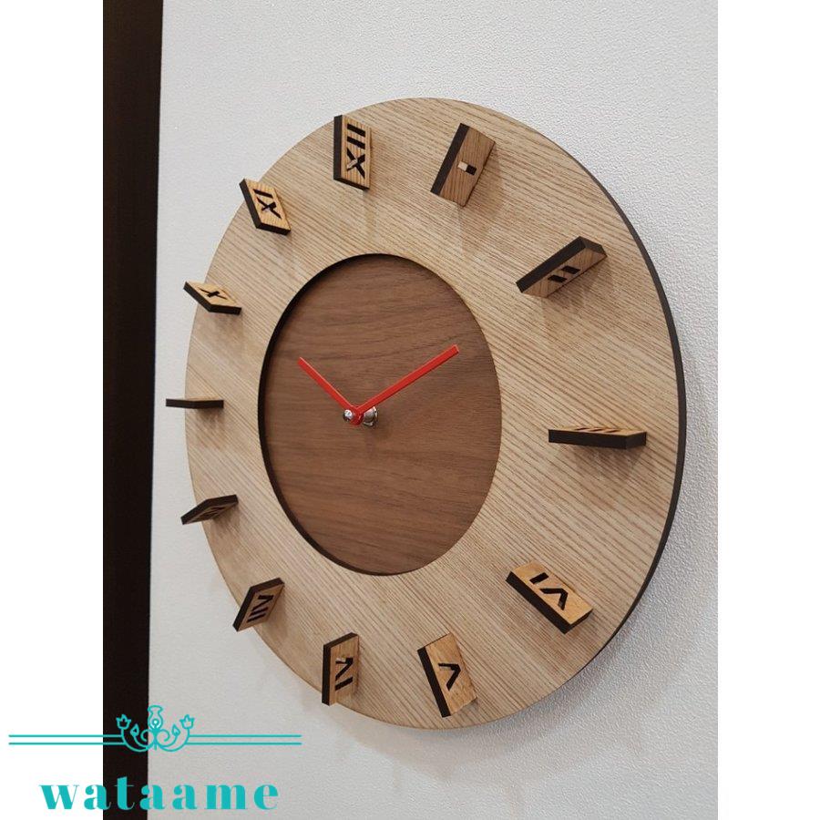 おしゃれ ラシック壁掛け時計 インテリア インテリア時計 高級 モダン シンプル 掛け時計 壁掛け時計 可愛い わたあめ 可愛い アンティーク 原木立体リビング スタイリッシュ Kbt オンライン人気商品