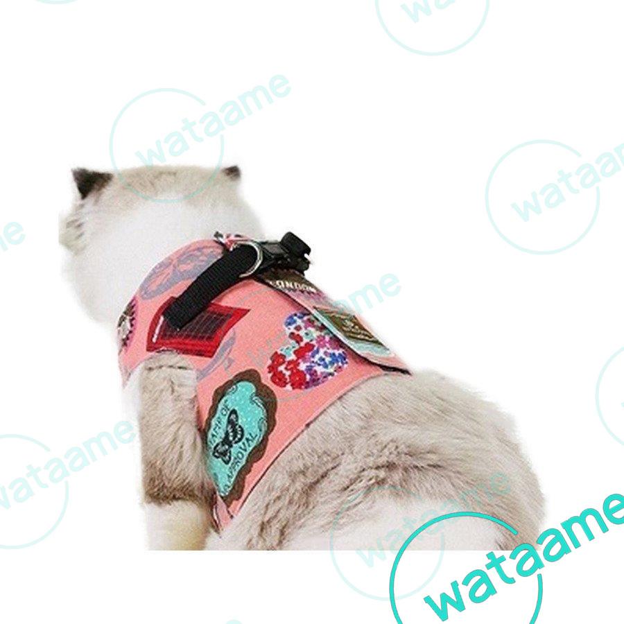 最愛 首輪 ハーネス 迷子札 猫用ハーネス リードセット リーシュ 胴輪 胸当て ベスト ネコ用 猫用ハーネス リードセット リーシュ 胴輪 胸当て ベスト ネコ用 ねこ用 キャット Cat お散歩 お出掛け 可愛い カラフル デニム ジーンズ ド Www Threeriversofs Com