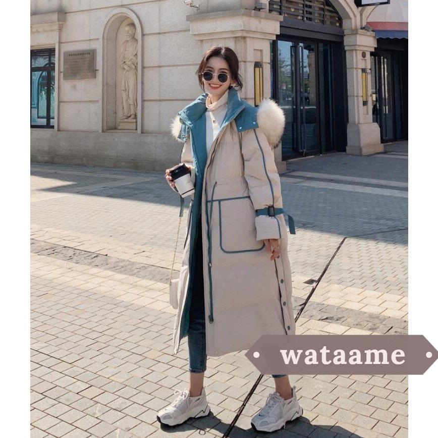 クーポン利用で半額 ダウンコート レディース 超ロングコート ダウンジャケット ロング丈コート レディース アウター 軽量 防風 防寒 秋冬 韓国風 おしゃれ 大きいサイズ ファー付き オンラインで人気の商品 Www Superavila Com