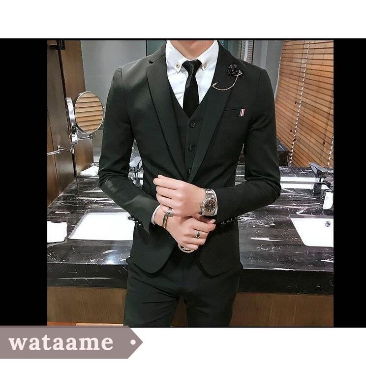 新作揃え ビジネス オフィス 就活 通勤 Ol 発表会 フォーマル セレモニー 男性 事務服大きいサイズ メンズ おしゃれ ビジネスジャケット 上着 パンツ ベスト シャツ カジュアル 4点セット セットアップスーツ 上着 ビジネススーツ