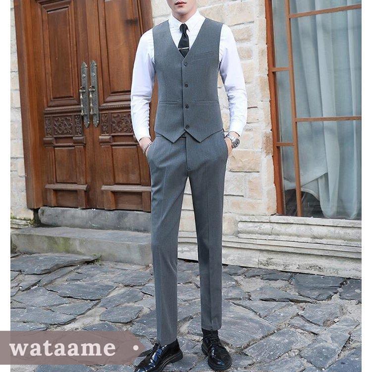 直送商品 通勤 オフィス 入社 ビジネススーツ 2点セット スーツ メンズスーツセット お兄ちゃん系 スタイリッシュスーツ スーツセット 礼服 男性 カジュアルスーツ フォーマル 細身 スリム 紳士 パーティー 披露宴 二次会 結婚式 成人式 ビジネススーツ