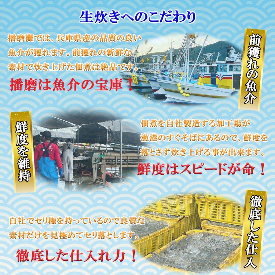 2024年 新物 いかなごくぎ煮 350ｇ 父の日 ギフト 贈答用 お取り寄せグルメ ご飯のお供 佃煮 兵庫名物 産地直送 送料無料 化粧箱｜watabe-mekiki｜08