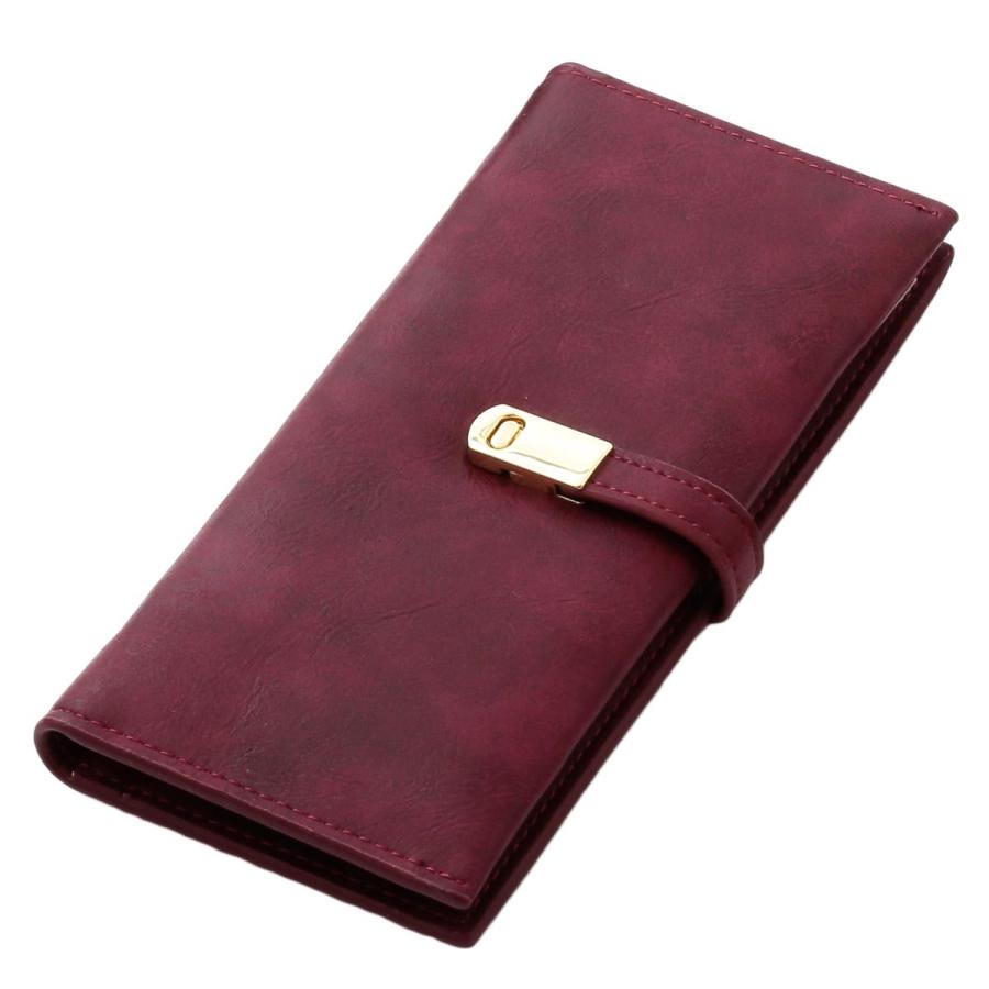 美品　長財布　二つ折り　カモ　札入れ 長財布 薄型 スリム 二つ折り レディース サイフ 財布 高級 革