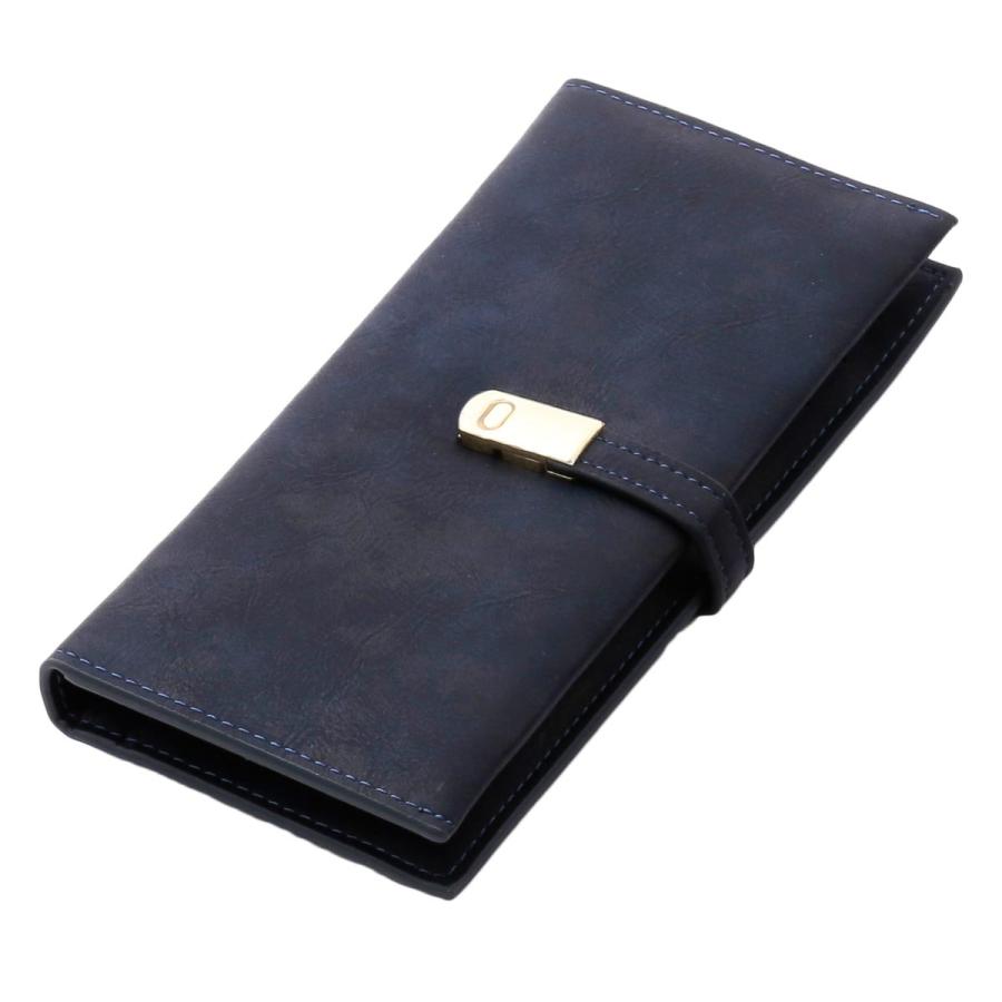 長財布 薄型 スリム 二つ折り レディース サイフ 財布 高級 革