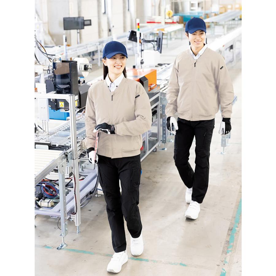 アイトス 作業服 HUMA3Dストレッチ軽防寒ブルゾン AZ-10317 3L アイトス 作業服 HUMA3Dストレッチ軽防寒ブルゾン AZ-10317 3L