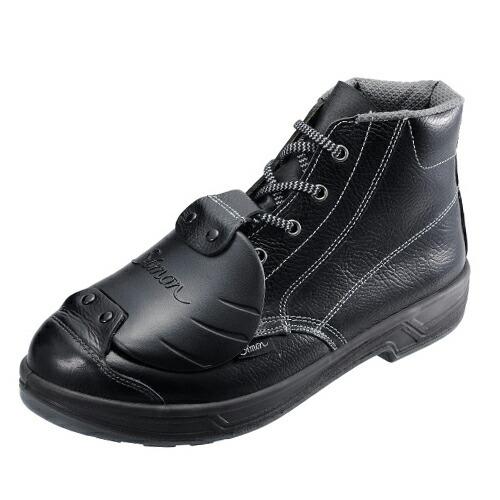 安全靴 SS22 樹脂甲プロ Ｄ-6(23.5〜28.0cm（EEE）) 特定機能付甲プロテクタシリーズ SX3層底 中編上靴 シモン(Simon) お取寄せ 