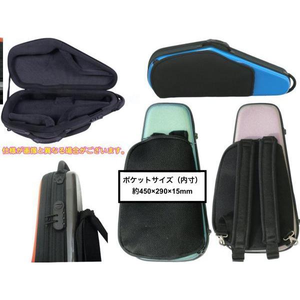 bags(バッグス) EFAS M-BLK アルトサックスケース メタリック ブラック 黒色 ハードケース リュック EVOLUTION alto saxophone case 北海道 沖縄 離島不可|watanabegakki|02
