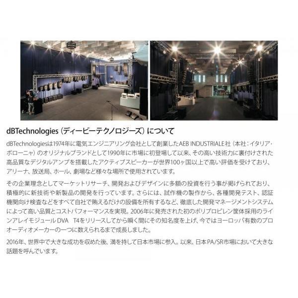 dBTechnologies(ディービーテクノロジーズ) OPERA 15 (1台) ◆ 15インチ パワードスピーカー 最大出力1200W_3