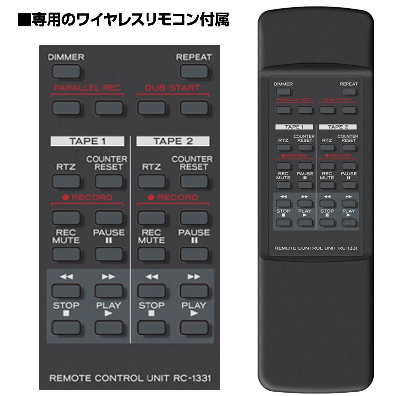 TASCAM TASCAM(タスカム) 202MKVII 業務用ダブルカセットデッキ