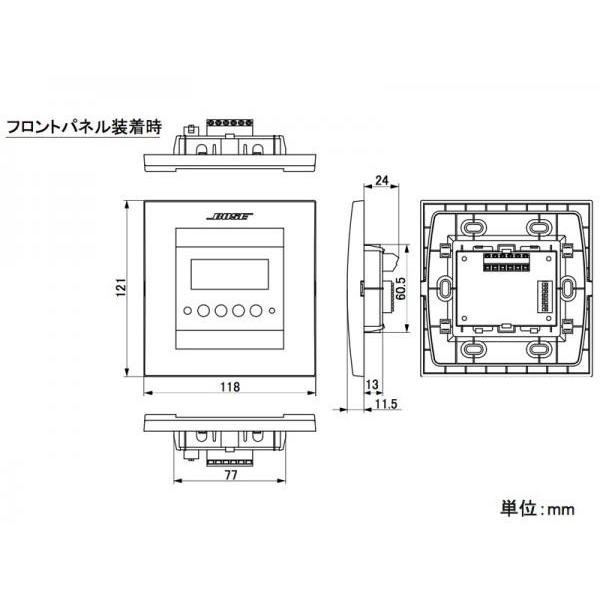 BOSE BOSE(ボーズ) CC-16 (1台) ◇ ゾーンコントローラー 【9月
