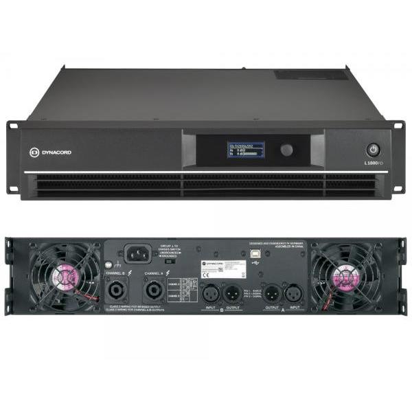 DYNACORD(ダイナコード) L1800FD DSP搭載 パワーアンプ 480W+480W (8Ω