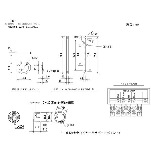 JBL（ジェイビーエル） Control 24CT Micro Plus ( ペア ) ◇ 天井埋込