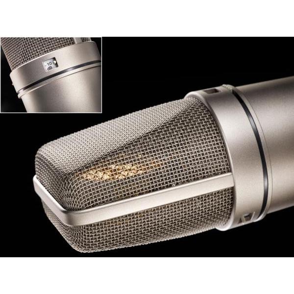 【極美品】NEUMANN u87ai 【国内正規品】ポップ、ケーブル付き NEUMANN U87Ai(国内正規品3年保証)(ノイマン)(コンデンサーマイク