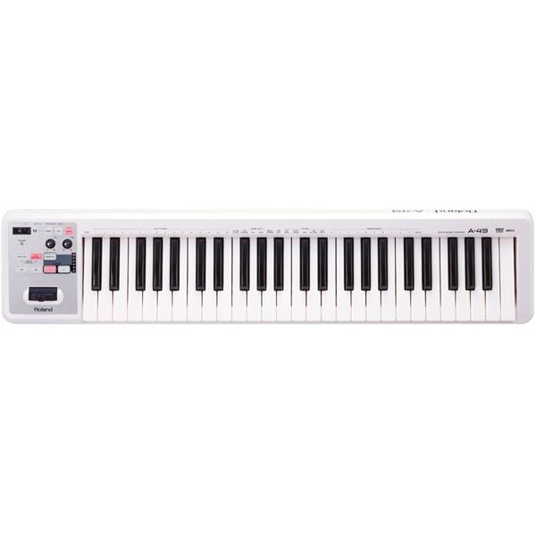 Roland(ローランド) A-49 WHITE MIDI キーボード コントローラー