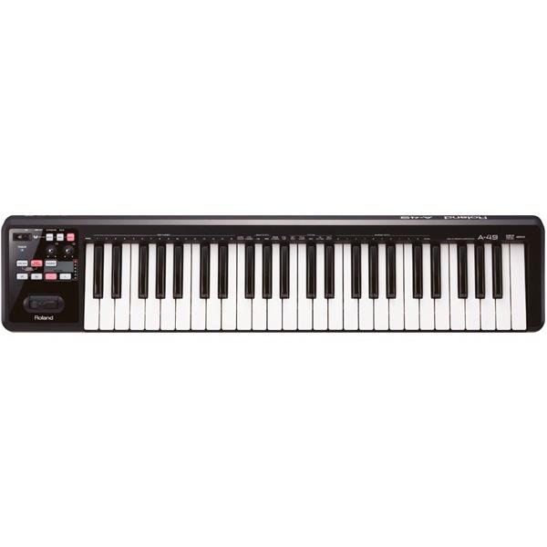 Roland(ローランド) A-49 BLACK MIDI キーボード コントローラー