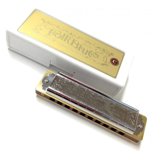 TOMBO 1210 C調 フォークブルース マークII 10穴 日本製 テンホールズ