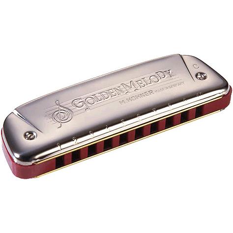 HOHNER ゴールデンメロディ F♯ 542/20 ブルースハープ 10穴