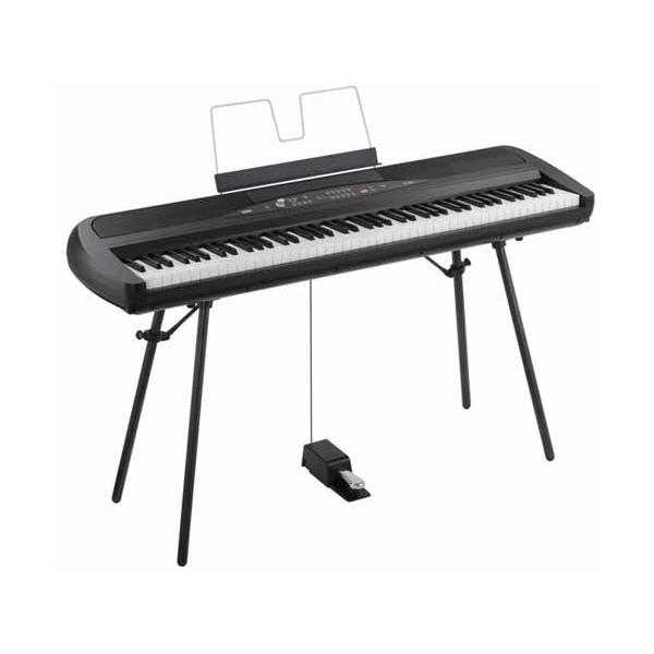 KORG - (コルグ) SP-280BK（黒いこと）◆デジタル・洋琴 鍵盤楽器、ピアノ-楽器、手芸、コレクション