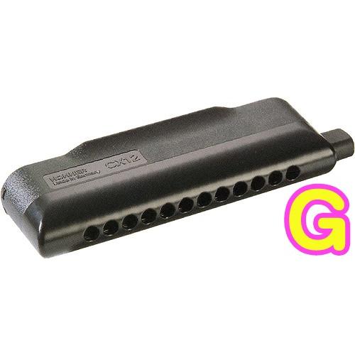 HOHNER(ホーナー) CX12 Black クロマチックハーモニカ G調 7545/48B CX
