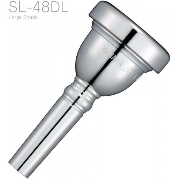 YAMAHA(ヤマハ) SL-48DL 太管 ユーフォニアム トロンボーン マウスピース ラージ 銀メッキ large shank mouthpiece　以下対応不可 北海道 沖縄 離島 代引き