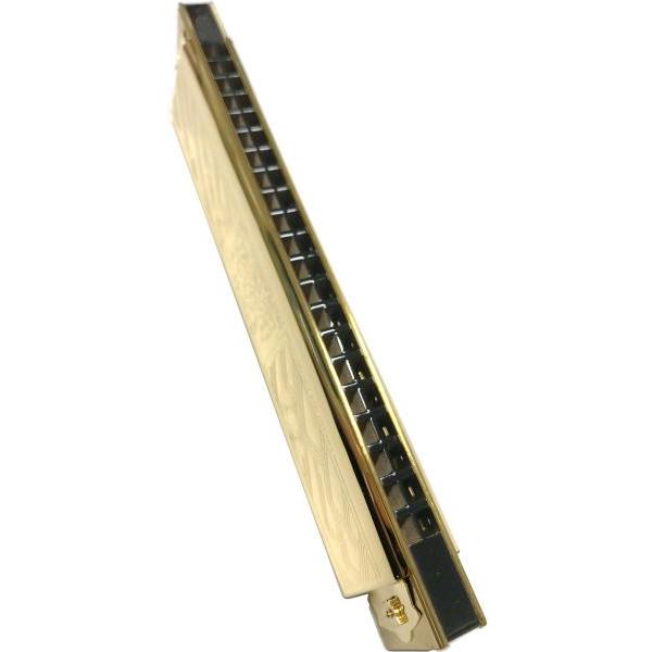 トンボ　複音ハーモニカ　超特級　1921Gm　新品　21穴　金メッキ　TOMBO TOMBO（トンボ） 1921 ゴールド Gm 複音ハーモニカ 超特級 21穴