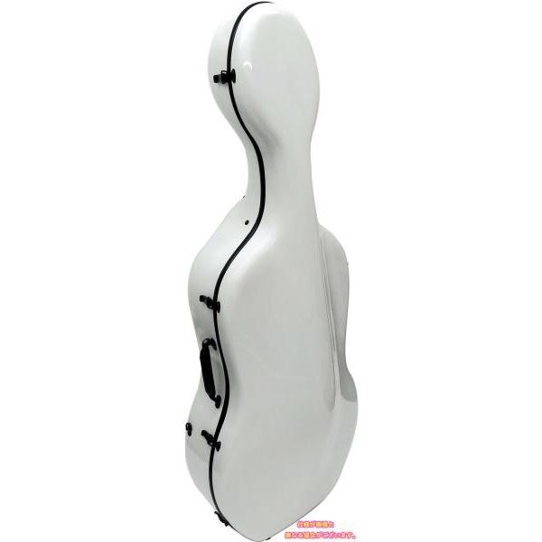 Carbon Mac(カーボンマック) CFC-3 チェロ ケース ホワイト WHT ハードケース 4/4 リュック cello cases white 白色　北海道 沖縄 離島 代引き 同梱不可