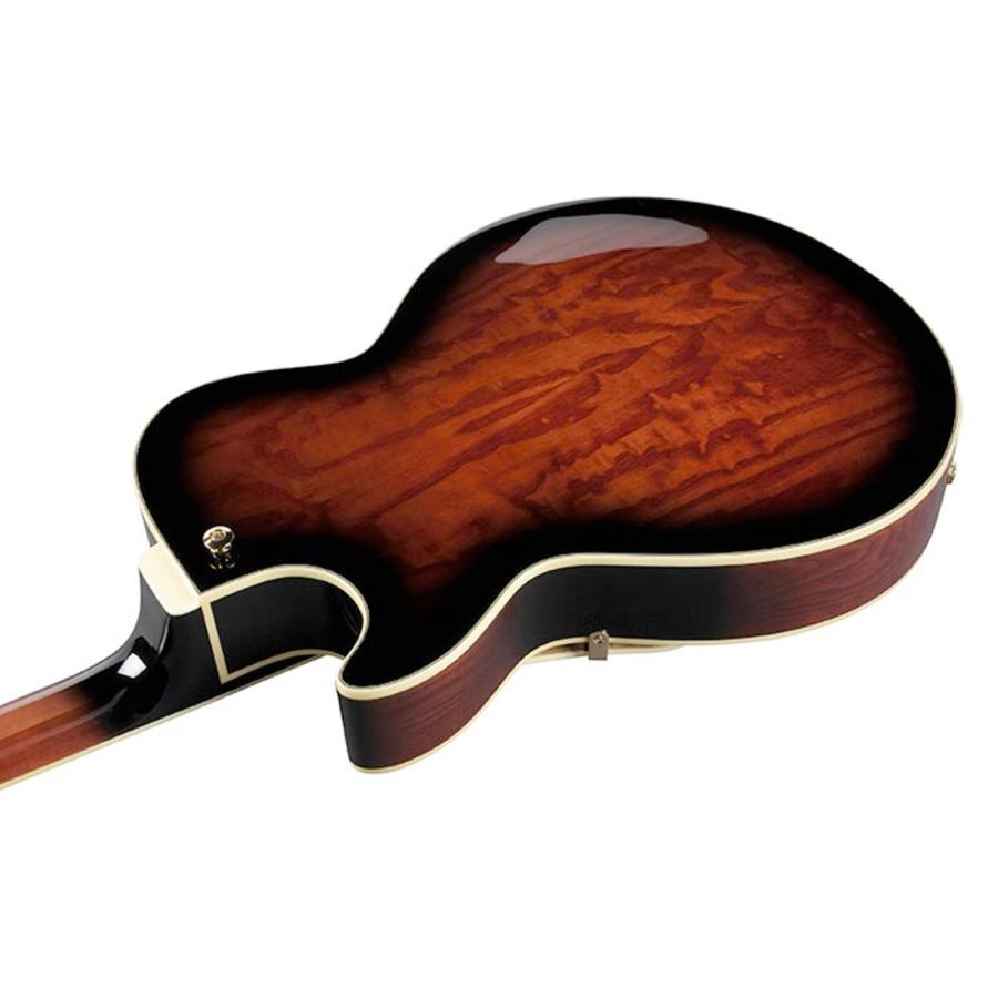 Ibanez（アイバニーズ） AG95QA DBS フルアコ エレキギター Dark Brown