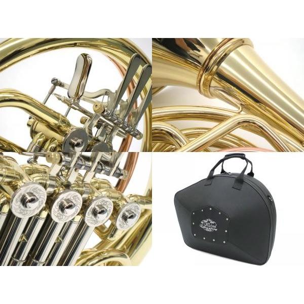 J Michael 3年保証 FH-850 フレンチホルン フルダブル デタッチャブル TR-350PL ポケットトランペット セット 以下は対応不可 北海道 沖縄 離島  代引き 同梱の画像