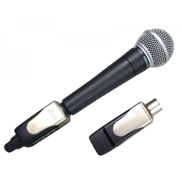 SHURE(シュア) SM58-LCE + Xvive  XV-U3 ポータブルワイヤレスマイクセット ◆ 内蔵バッテリー駆動で屋外でも使える 簡単ワイヤレス【6月2日時点、在庫あり 】