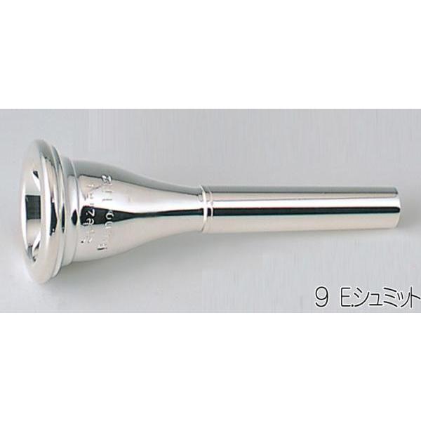 B.TilZ シュミット 9 アメリカンシャンク フレンチホルン マウスピース 銀メッキ SCHMID french horn American shank SP mouthpiece　北海道 沖縄 離島不可