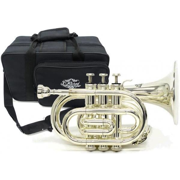 J Michael TR-400PSL 銀メッキ ポケットトランペット アウトレット