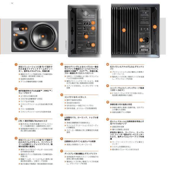 NEUMANN(ノイマン) KH310 A L G (1台) ◇ モニタースピーカー