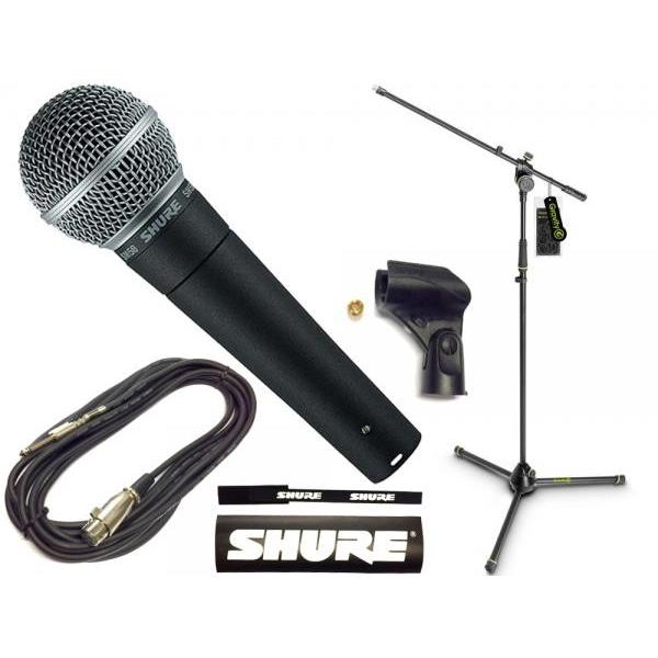 SHURE（シュア） SM58-LCE Gravity三脚マイクスタンドセット （XLR 