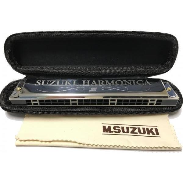 SUZUKI(スズキ) SU-21SP-N G調 スペシャル 複音ハーモニカ 21穴 入門用 トレモロ ハーモニカ Tremolo harmonica SU21SP-N 楽器 ハープ｜watanabegakki｜03