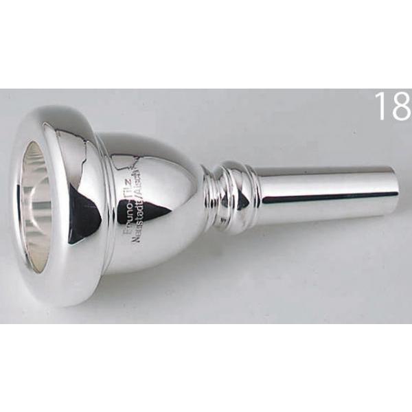 B.TilZ(ティルツ) 18 チューバ マウスピース バコ 銀メッキ 92 BAKO SP Tuba mouthpiece　北海道 沖縄 離島不可｜watanabegakki