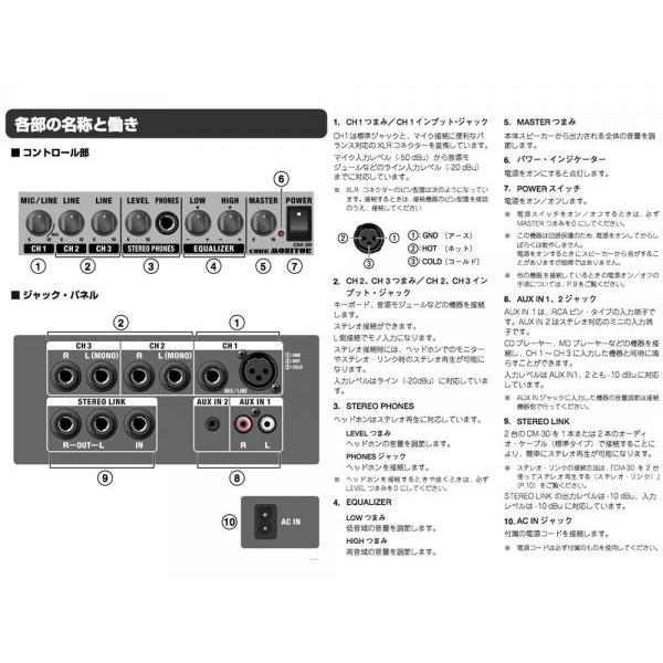 ローランド Roland(ローランド) CM-30 有線マイク1本とマイク ローランド Roland(ローランド) CM-30 有線マイク1本とマイク