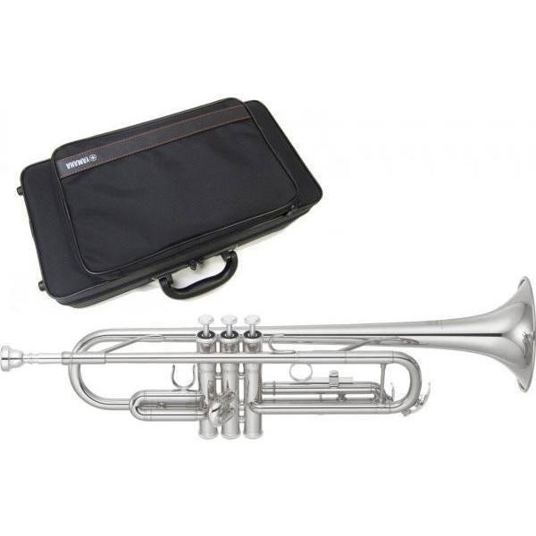 YAMAHA(ヤマハ) YTR-3335S トランペット 正規品 銀メッキ リバース シルバー 管楽器 B♭ YTR-3335S-01 Trumpet セット D　北海道 沖縄 離島 不可｜watanabegakki｜02