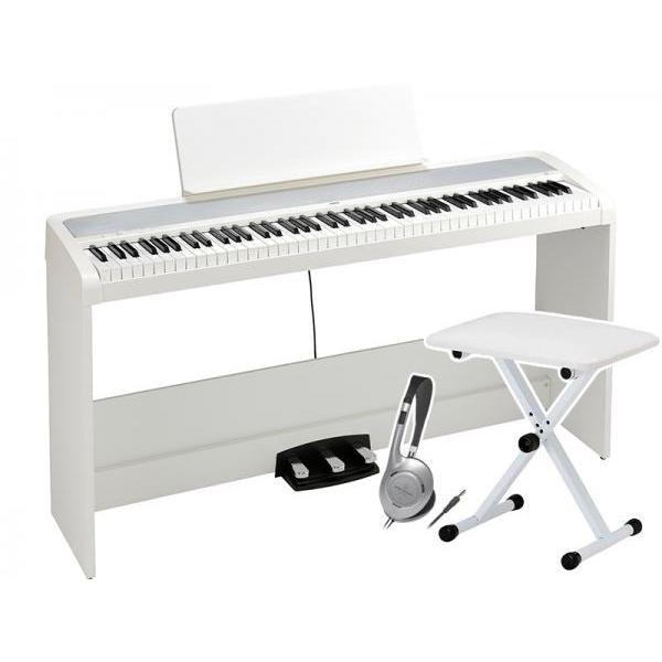 オープニング KORG コルグ B2SP-WH ベンチヘッドホンセット 電子ピアノ