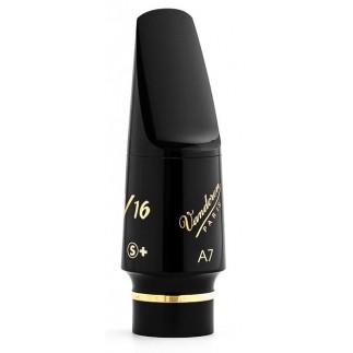 vandoren SM813S+ アルトサックス用 A7 マウスピース V16 シリーズ スモールチェンバー S+ エボナイト ( ラバー ) 木管楽器 alto saxophone Mouthpieces