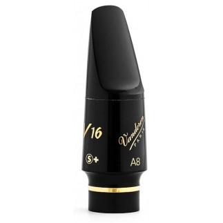 vandoren SM814S+ アルトサックス用 A8 マウスピース V16 シリーズ スモールチェンバー S+ エボナイト ( ラバー ) 木管楽器 alto saxophone Mouthpieces