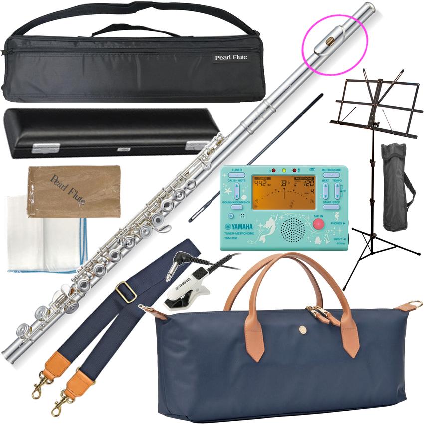 Pearl Flute PF-665RE リングキイ フルート 頭部管 銀製 ドルチェ E