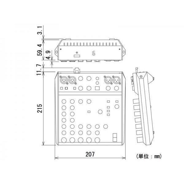 SOUND CRAFT(サウンドクラフト) Notepad 8FX  ◆ 8ch小型ミキサー エフェクター搭載【5月21日時点、在庫あり 】｜watanabegakki｜08