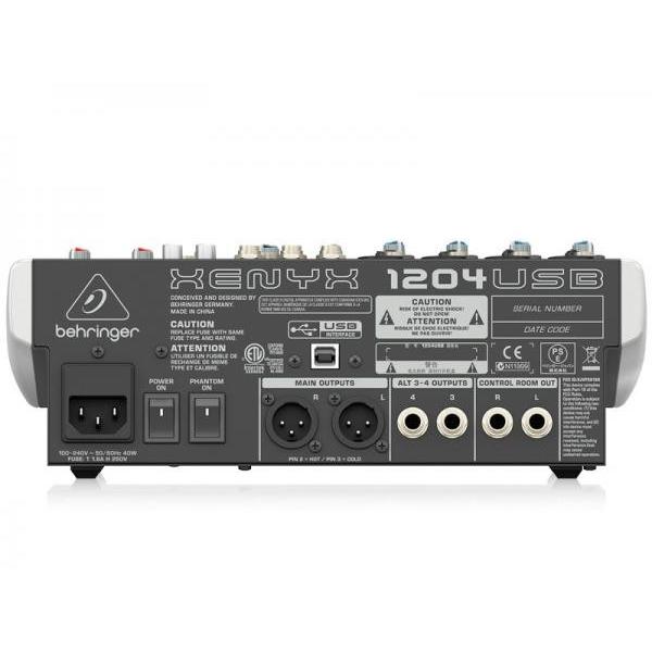 BEHRINGER(ベリンガー) 1204USB XENYX アナログミキサー : ワタナベ