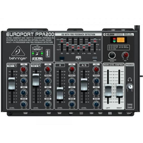 BEHRINGER(ベリンガー) PPA200 EUROPORT ポータブルPAセット