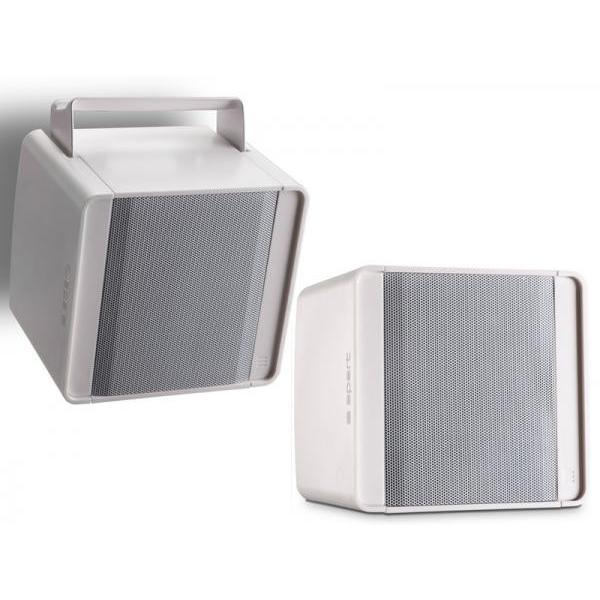 Apart Audio(アパートオーディオ) KUBO5T WH (ホワイト) スピーカー (2台1組) スピーカー LO Hi 対応 標準金具で壁掛けや天吊が可能